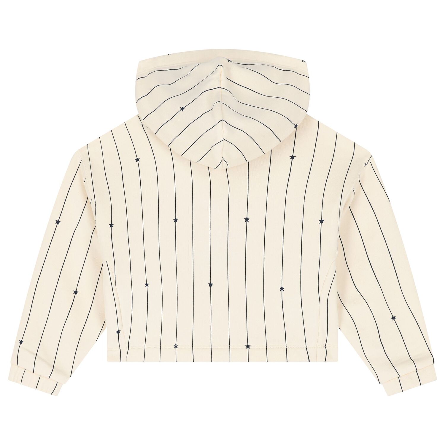 توب بنات هودي  بالشعار باللون العاجى, 1, hi-res image number null