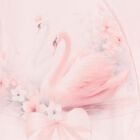 Baby Girls Pink Swan Babygrow, 1, hi-res