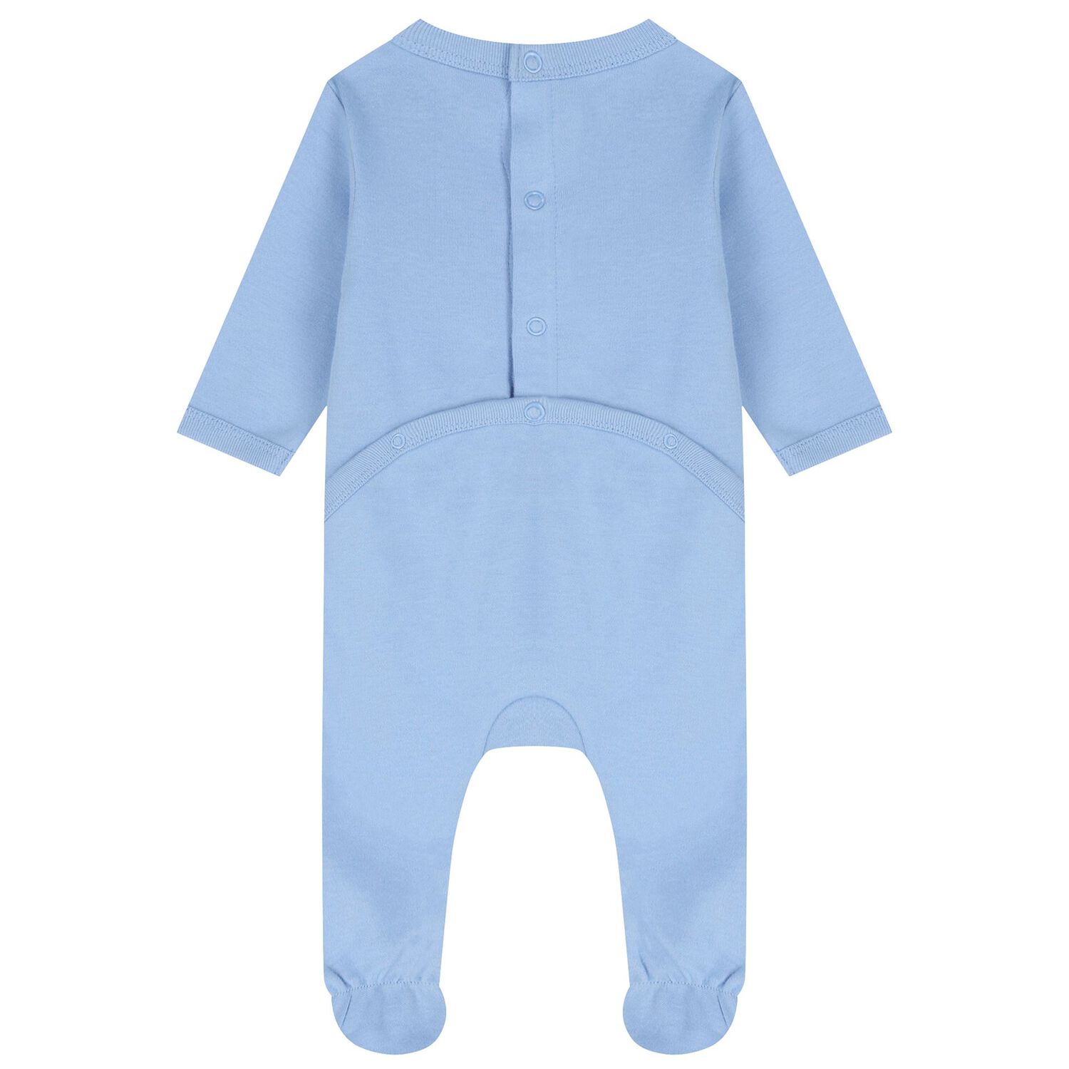 Baby Boys Blue Tiger Babygrow, 1, hi-res