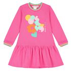 Girls Pink Logo Dress Set, 1, hi-res
