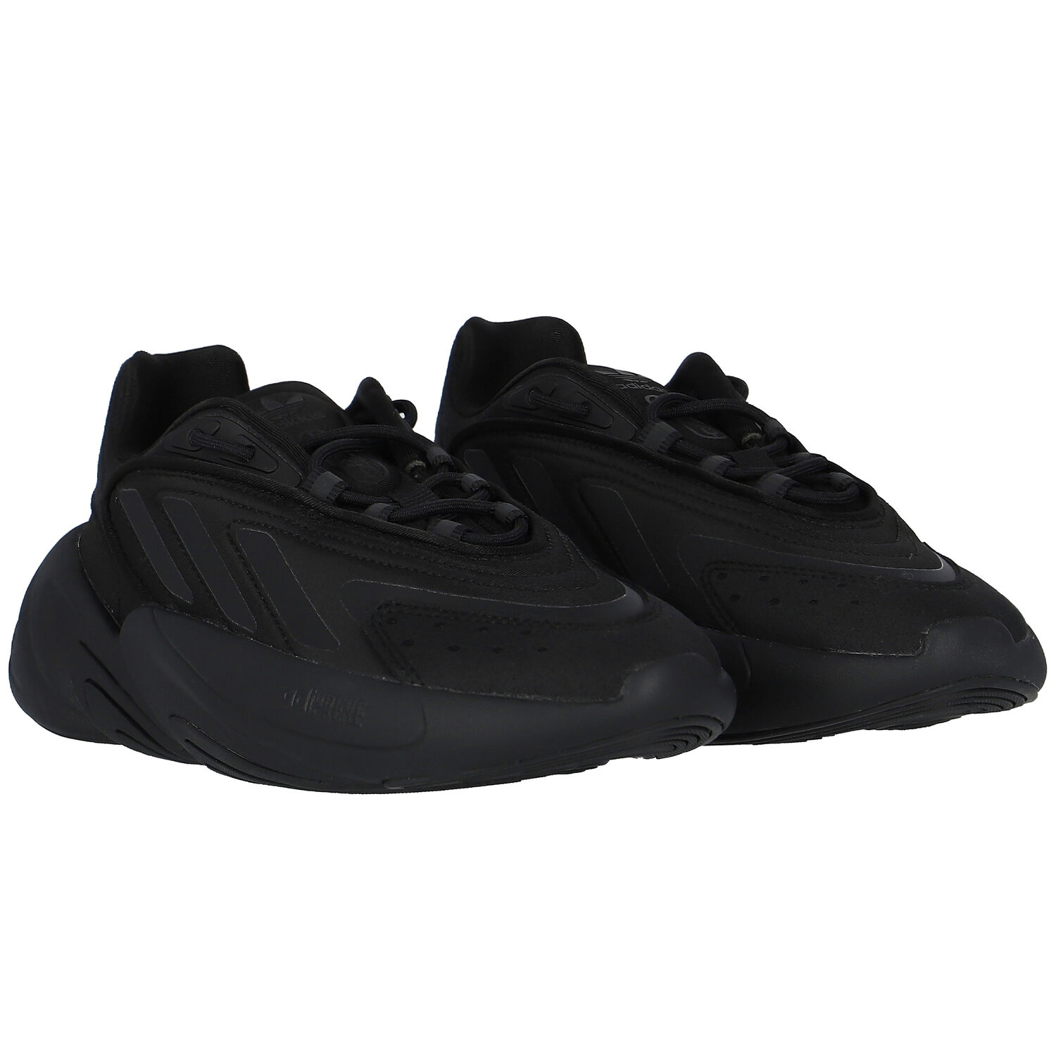 حذاء رياضي بالشعار باللون الاسود , 2, hi-res image number null
