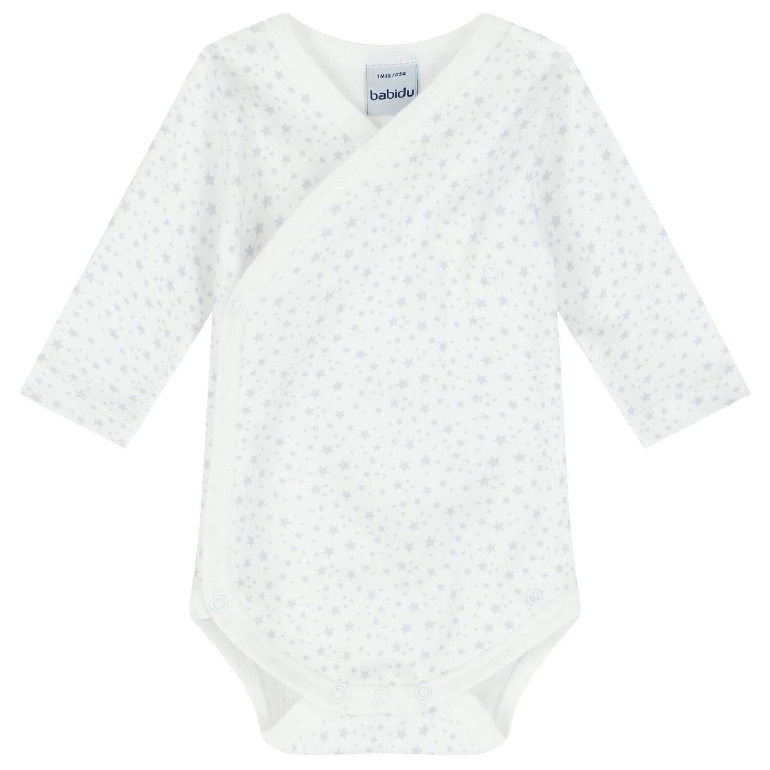 طقم هدايا بطبعة النجوم باللون الأبيض والرمادي, 2, hi-res image number null