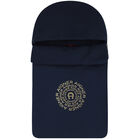 Navy Blue & Gold Logo Baby Nest, 1, hi-res