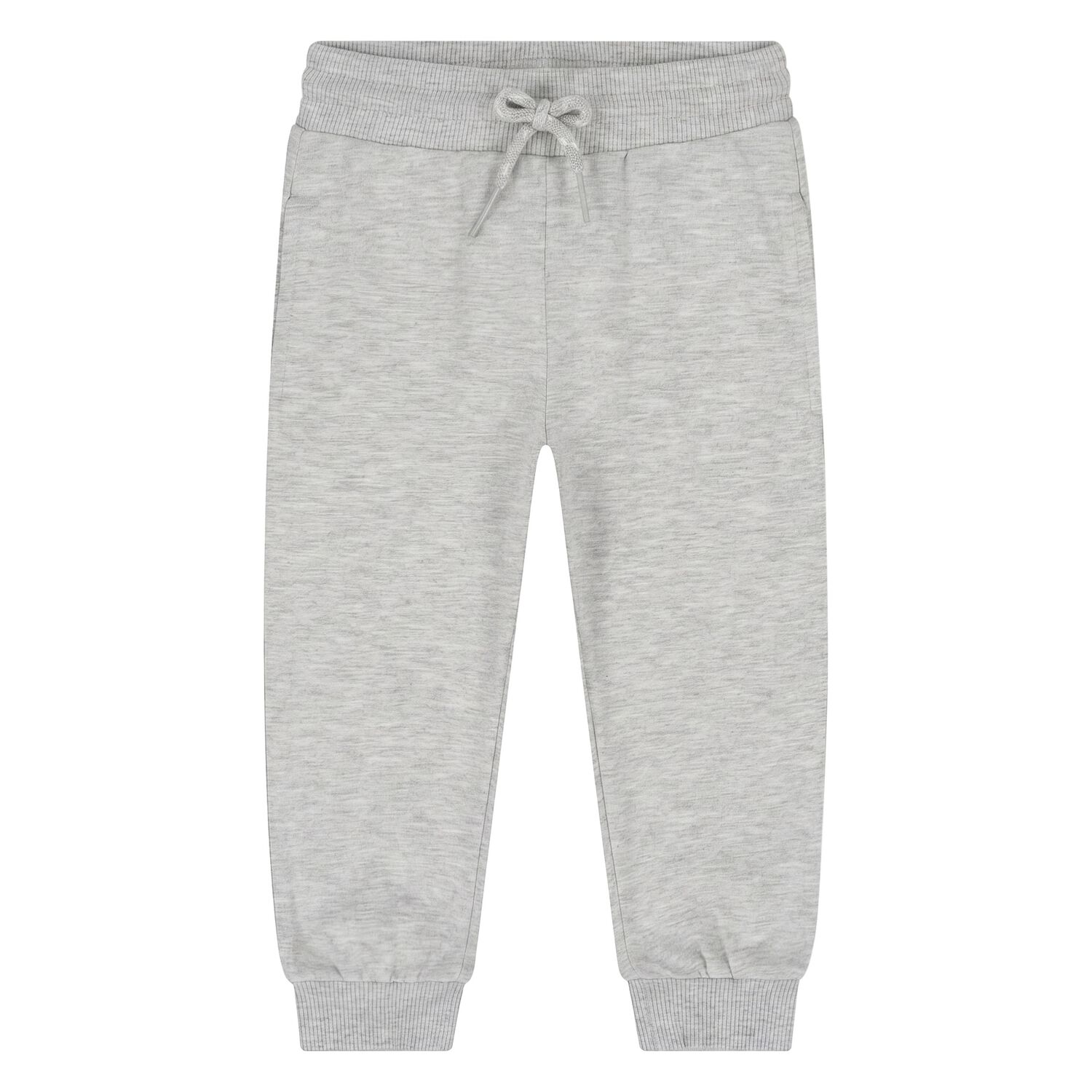 Younger Boys Grey Logo Joggers, 1, hi-res
