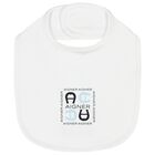 مريلة بالشعار باللون الأبيض, 3, hi-res