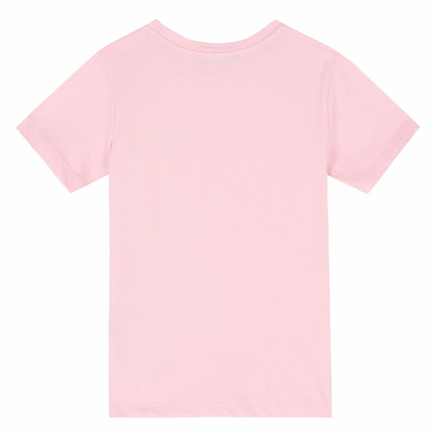 Pink & White Logo T-Shirt, 4, hi-res image number null