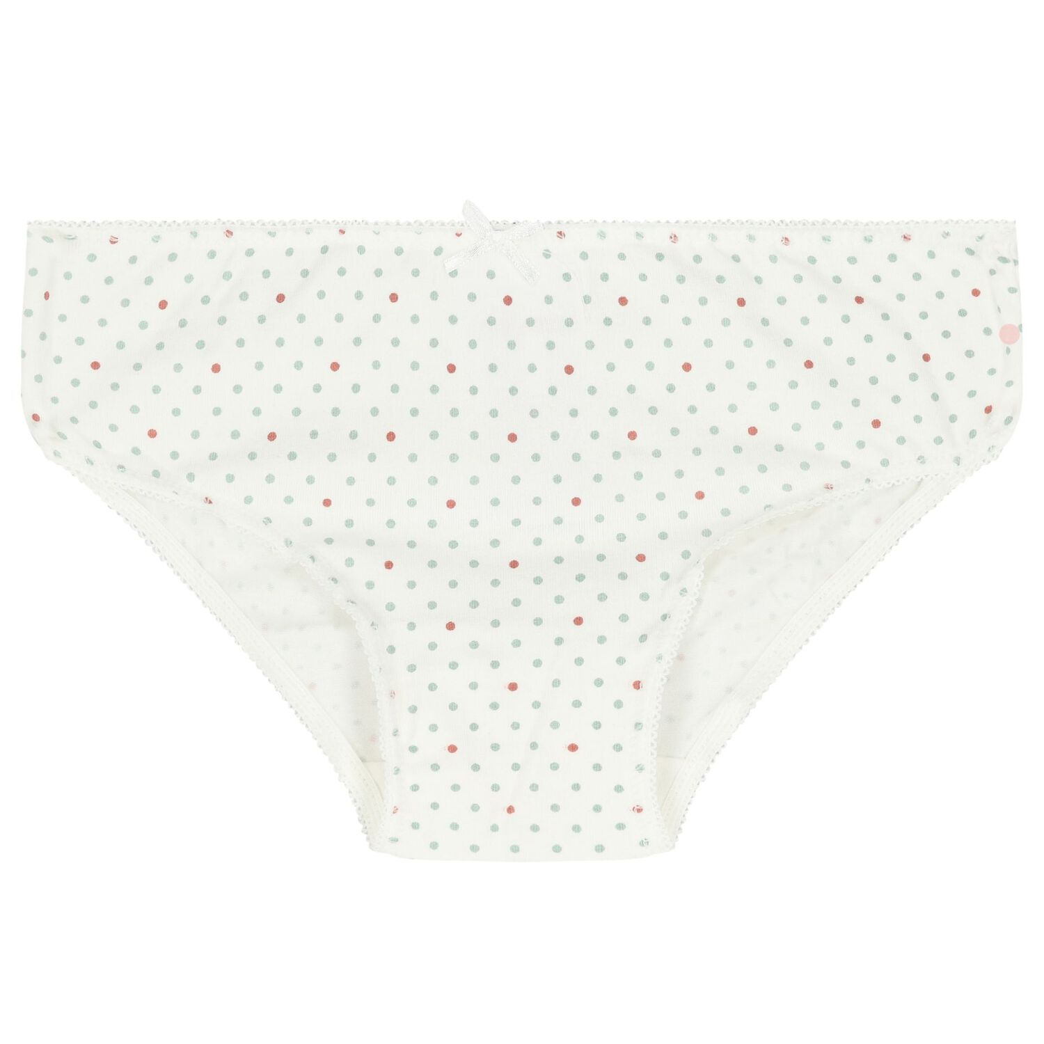 سروال بيكيني  باللون الوردي و الأبيض للبنات (4 قطع ), 1, hi-res image number null