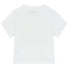 تيشيرت بشعار تيدي باللون الأبيض, 5, hi-res