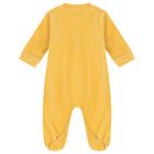 Baby Boys Ivory & Yellow Babygrows ( 2-Pack ), 1, hi-res