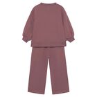 Girls Pink Puppy Tracksuit, 2, hi-res