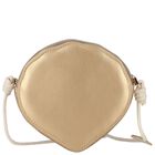Girls Gold Shell Bag, 1, hi-res