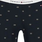Boys White & Navy Blue Logo Pyjamas, 1, hi-res