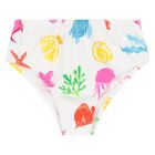 Younger Girls White Dress Set, 1, hi-res