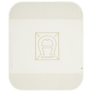 Ivory Logo Baby Blanket