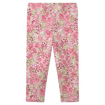 Younger Girls Multi-Coloured Floral Leggings