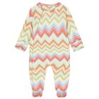 Multi-Coloured Zig Zag Babygrow Gift Set , 2, hi-res