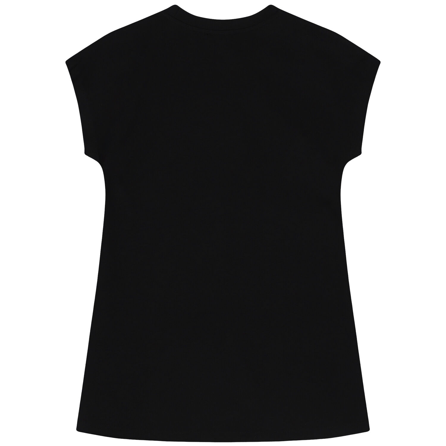 Girls Black Logo Dress, 1, hi-res image number null