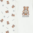 أفرول بالشعار بطبعة تيدي باللون الوردي للبنات, 3, hi-res