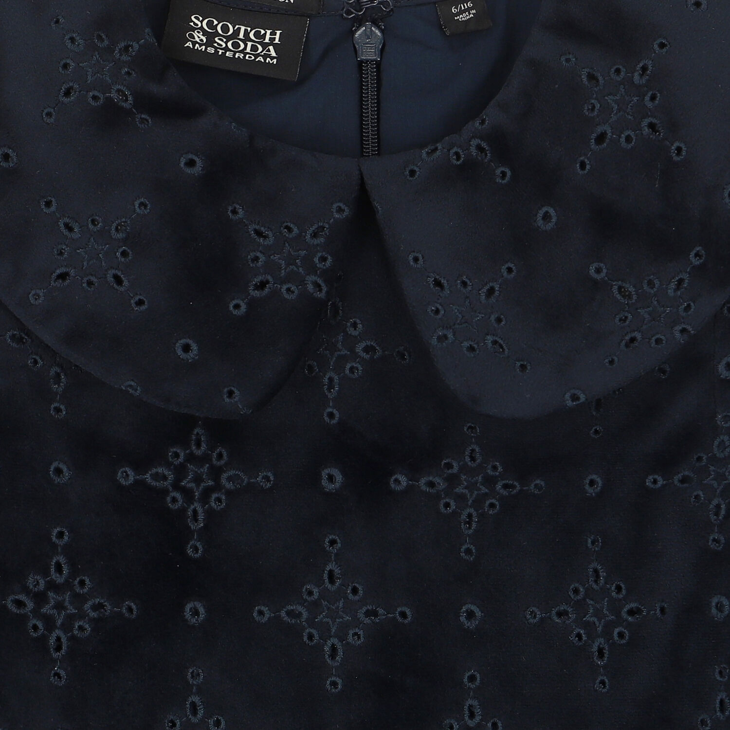 فستان باللون الكحلي, 1, hi-res