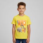 Boys Yellow Animals T-Shirt, 2, hi-res