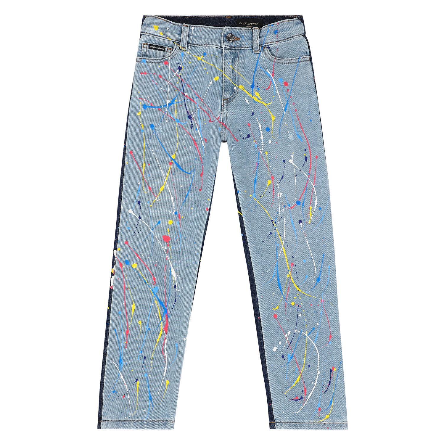 Boys Blue Cotton jeans, 1, hi-res image number null