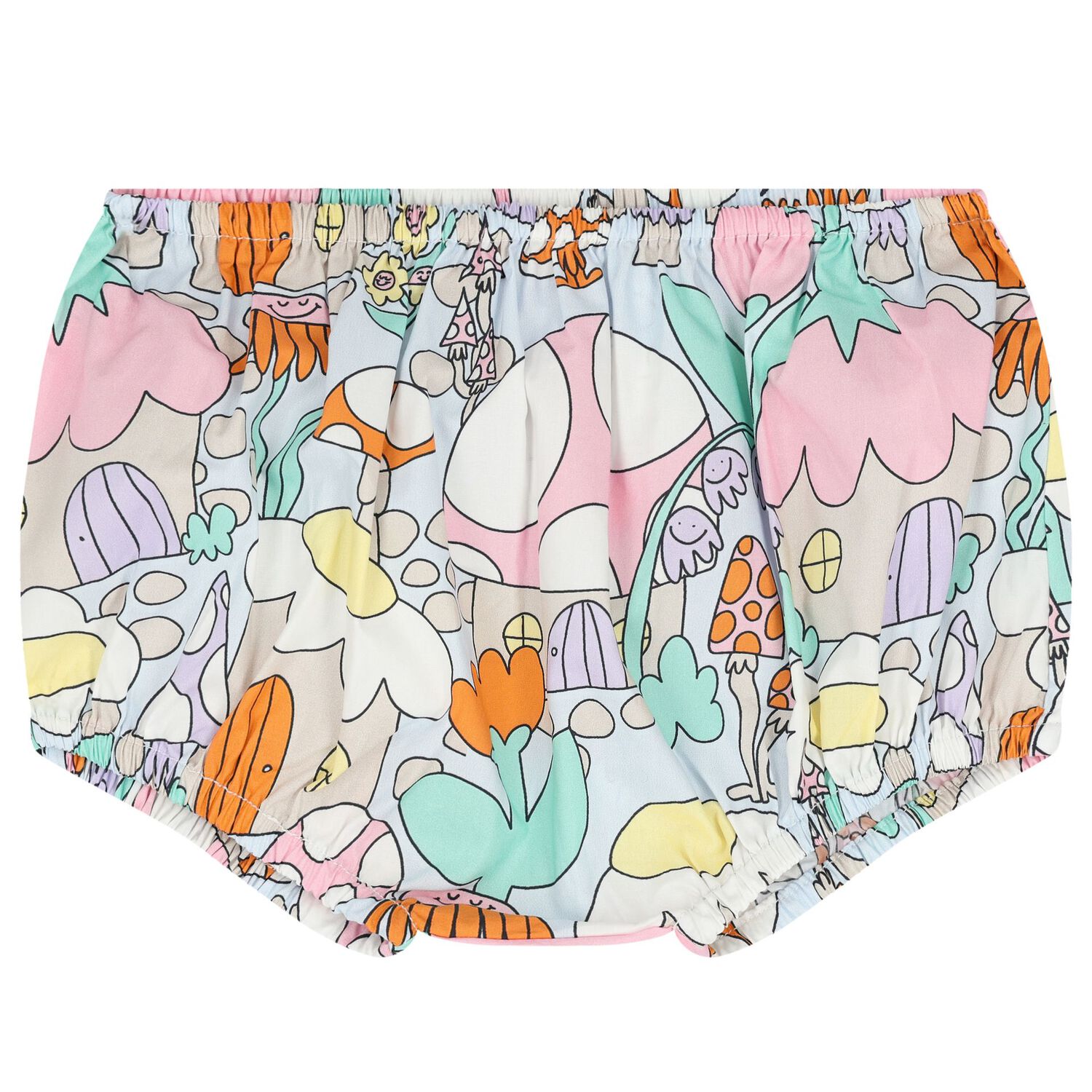 فستان بنات بالشعار متعدد الألوان, 1, hi-res image number null