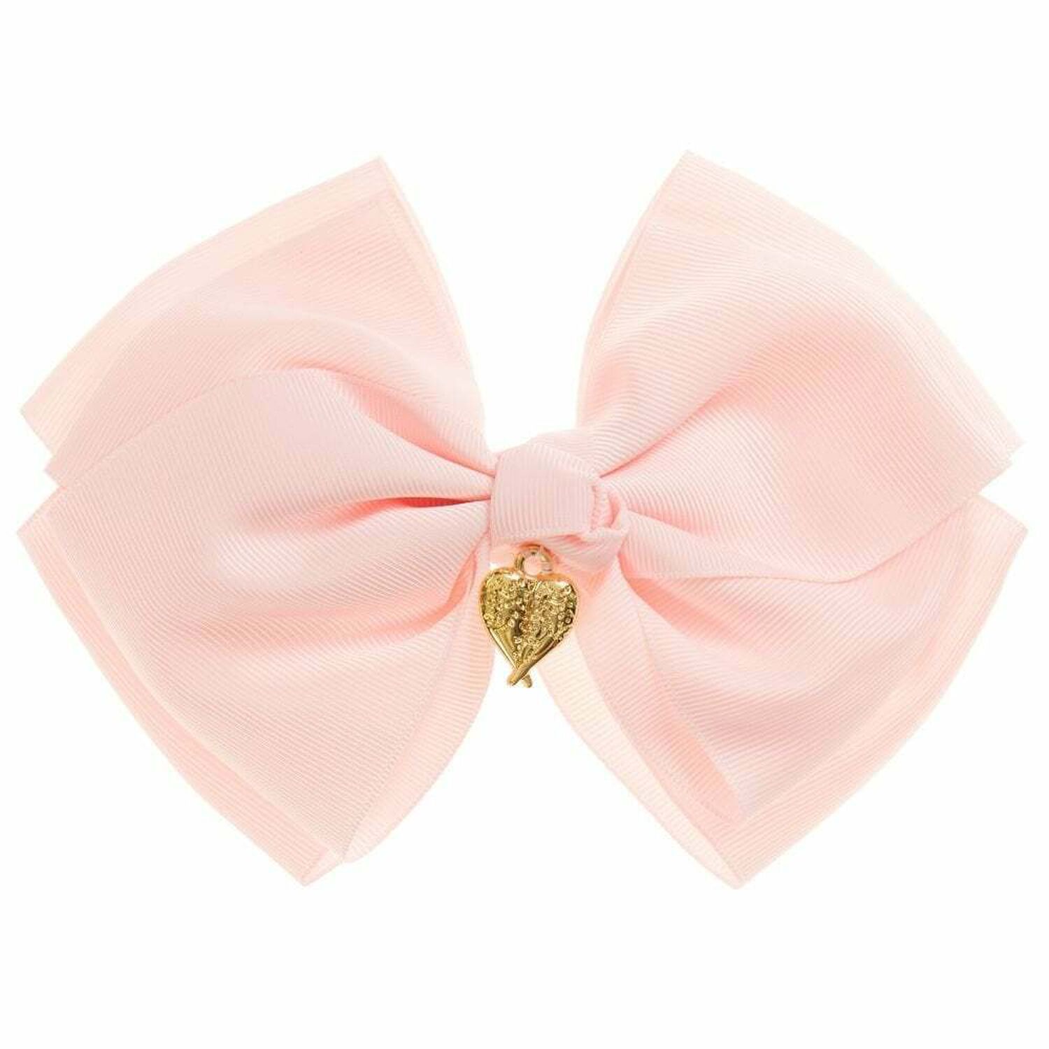 Girls Ballet Pink Bow Hairclip, 1, hi-res