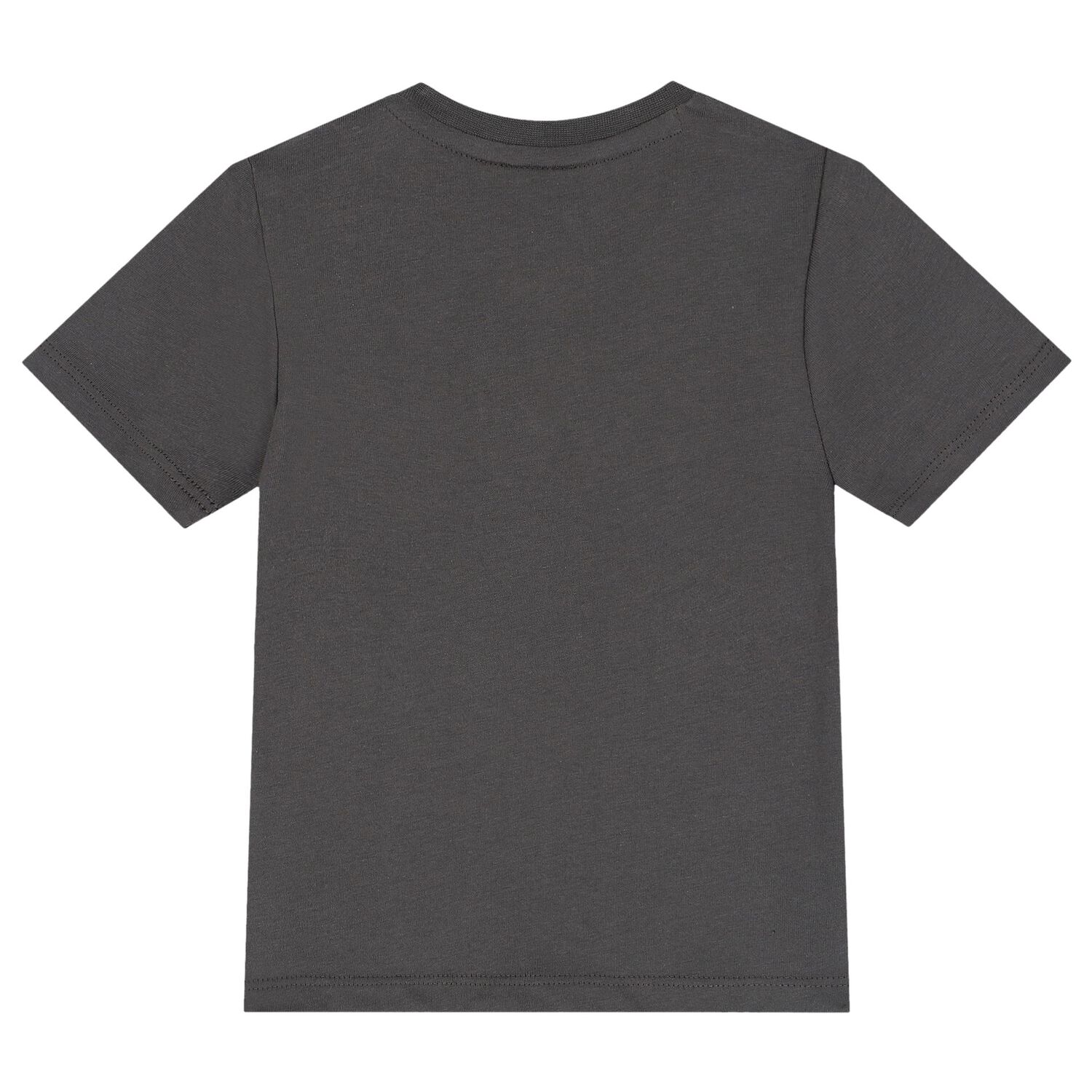 طقم أولاد شورت بالشعار باللون الرمادي و الأبيض, 1, hi-res image number null