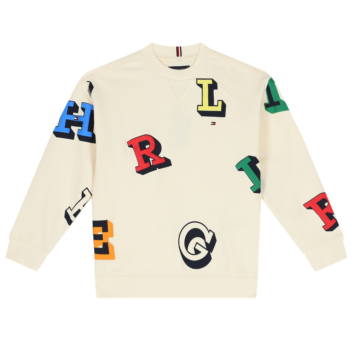 Boys Beige Logo Shorts Set, 1, hi-res image number null