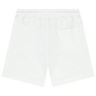 Boys White Logo Shorts, 1, hi-res