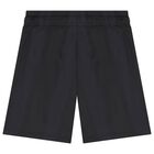 Black & Green Logo Shorts Set, 1, hi-res