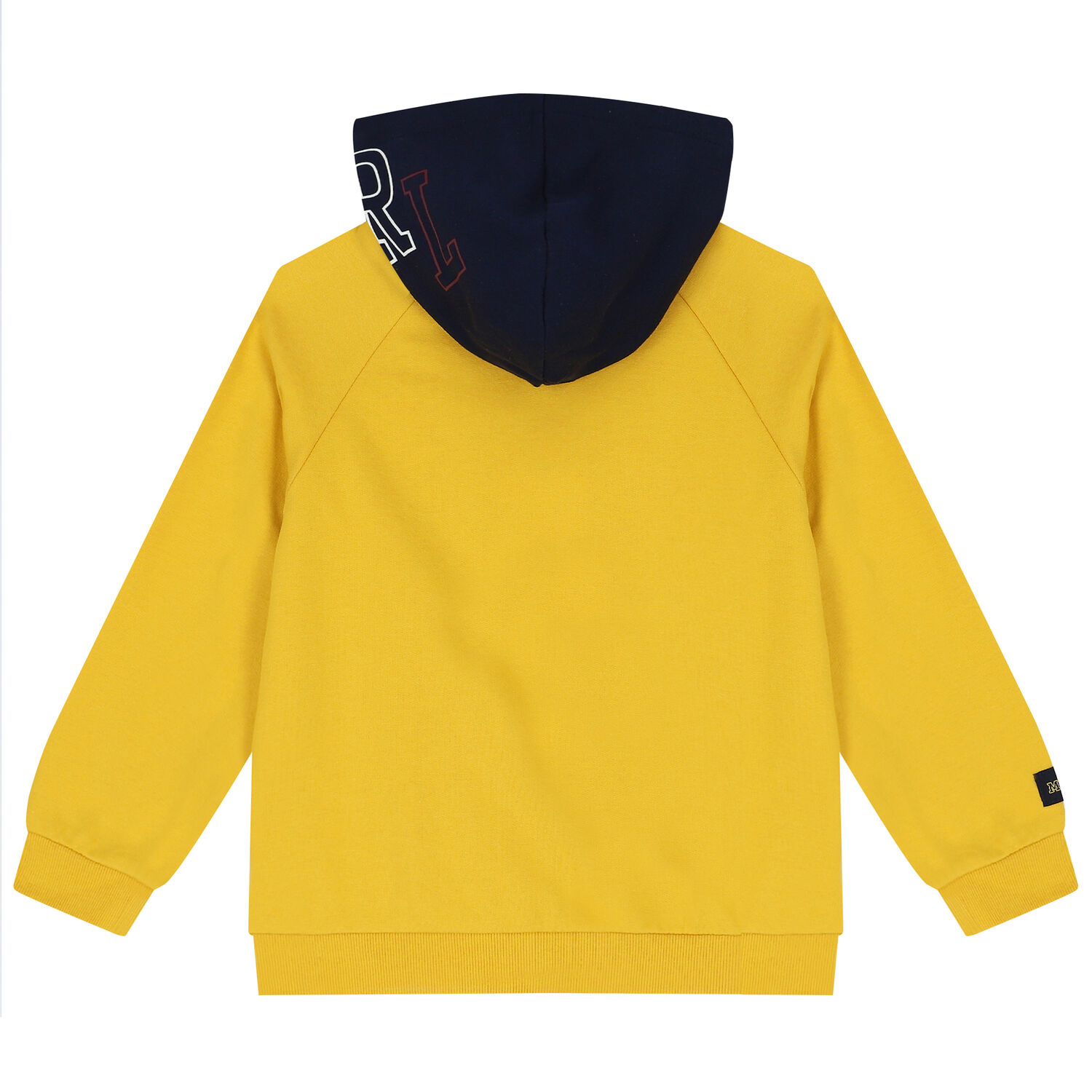 Boys Yellow, Navy Blue & Grey 3 Piece Tracksuit, 1, hi-res