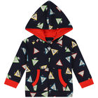 Baby Boys Navy Blue Teddy Bear Logo Tracksuit (3 Piece), 1, hi-res