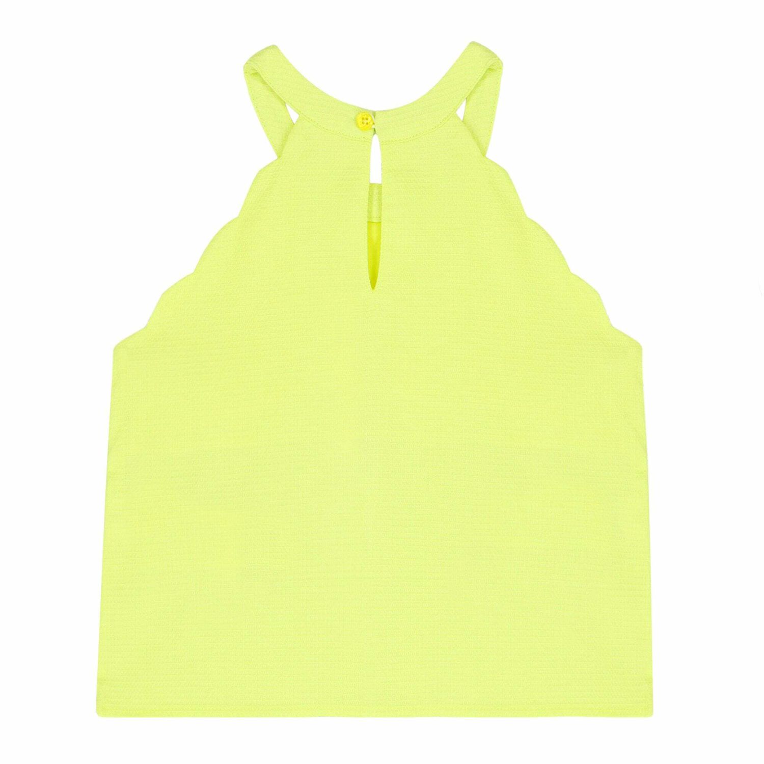 طقم تنورة بطبعة الزهور باللون الاصفر, 1, hi-res