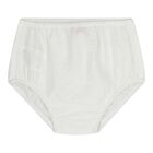 طقم فستان بنات بطبعة الزهور باللون الأبيض , 1, hi-res