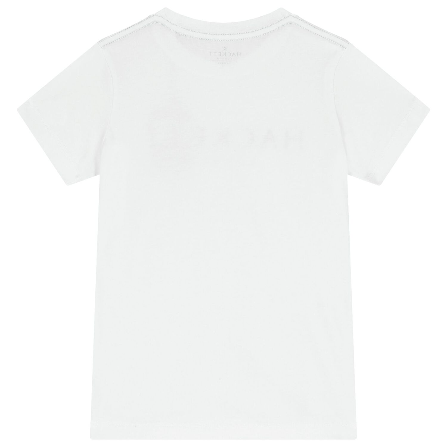 Boys White Logo T-Shirt, 4, hi-res