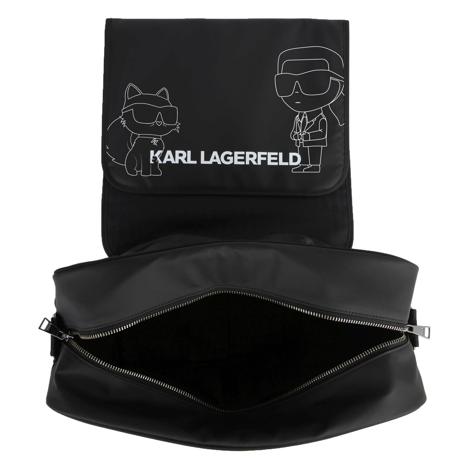 شنطة مواليد بالشعار باللون الأسود للأطفال, 1, hi-res image number null