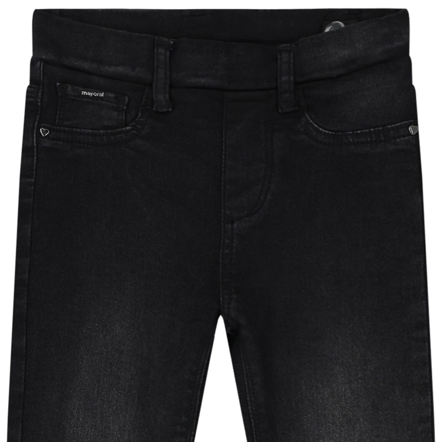 بنطلون جينز باللون الكحلى للبنات, 1, hi-res image number null