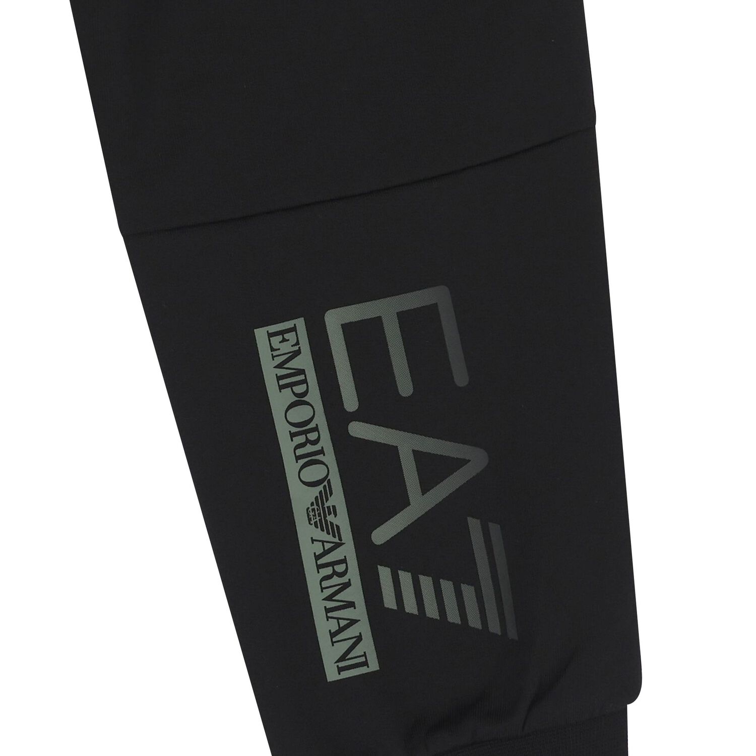 بنطلون رياضى للاولاد بالشعار باللون الاسود , 1, hi-res