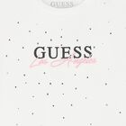 تيشيرت بنات بالشعار مطرز باللون الأبيض , 1, hi-res