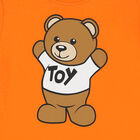 Orange Teddy Bear Logo T-Shirt, 5, hi-res