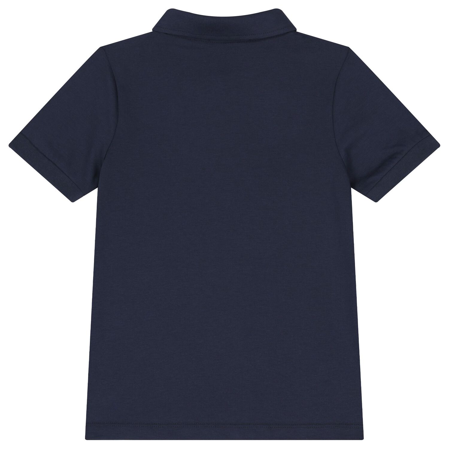 Boys Navy Blue Logo Polo Shirt, 2, hi-res image number null