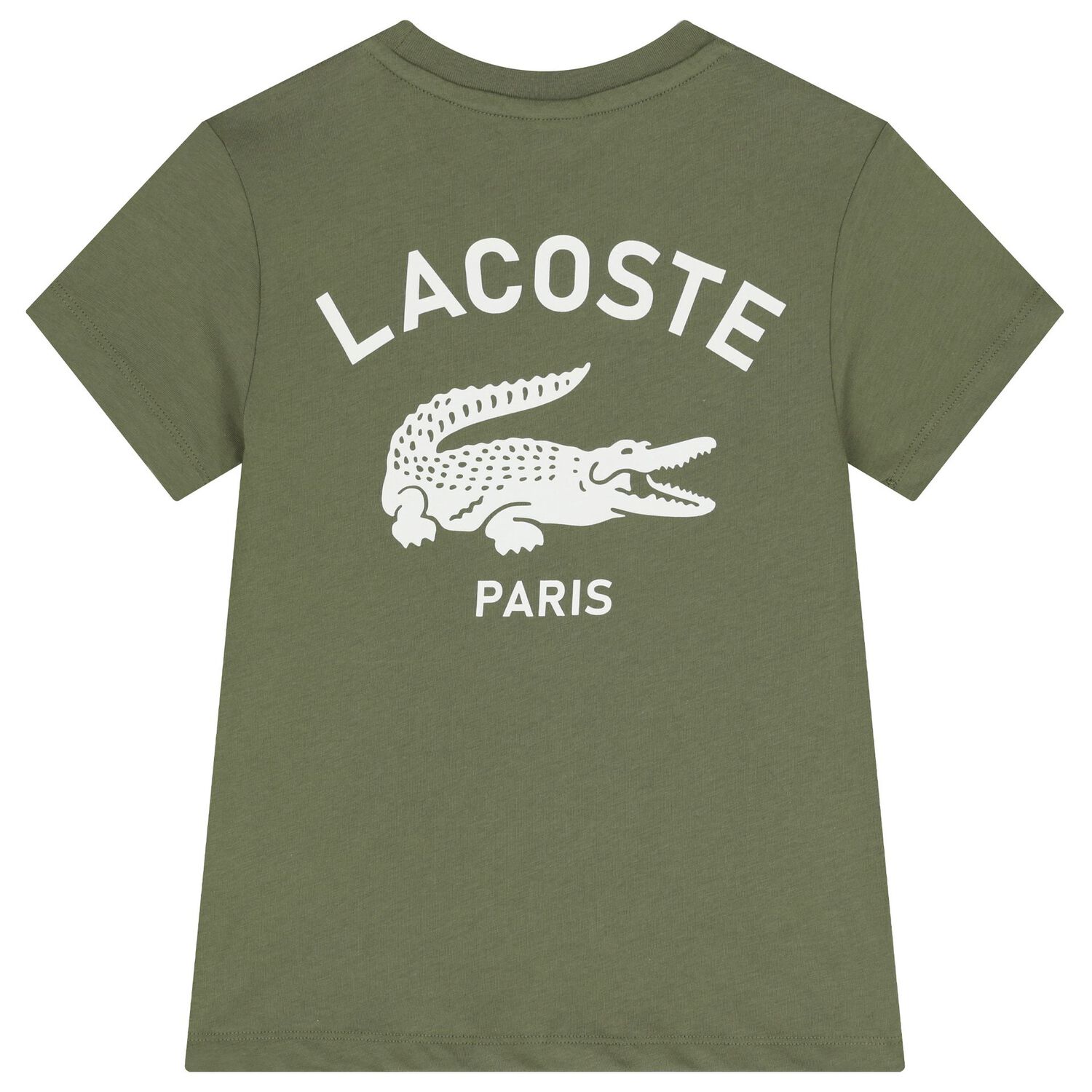 Boys Green Logo T-Shirt, 3, hi-res