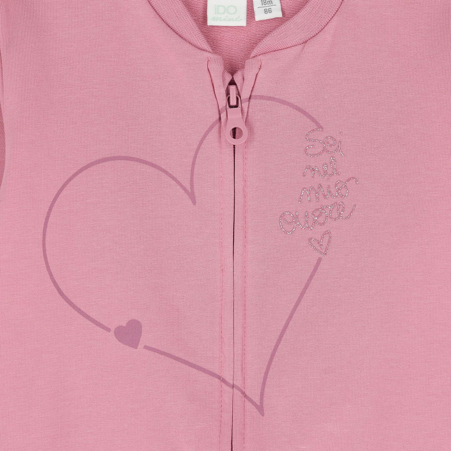 Baby Girls Pink Heart Leggings Set, 1, hi-res