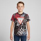 Boys Multi-Coloured Logo T-Shirt, 1, hi-res