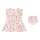 Baby Girls Floral Dress Set, 1, hi-res