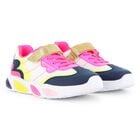 Girls Multi-Coloured Logo Trainers, 1, hi-res