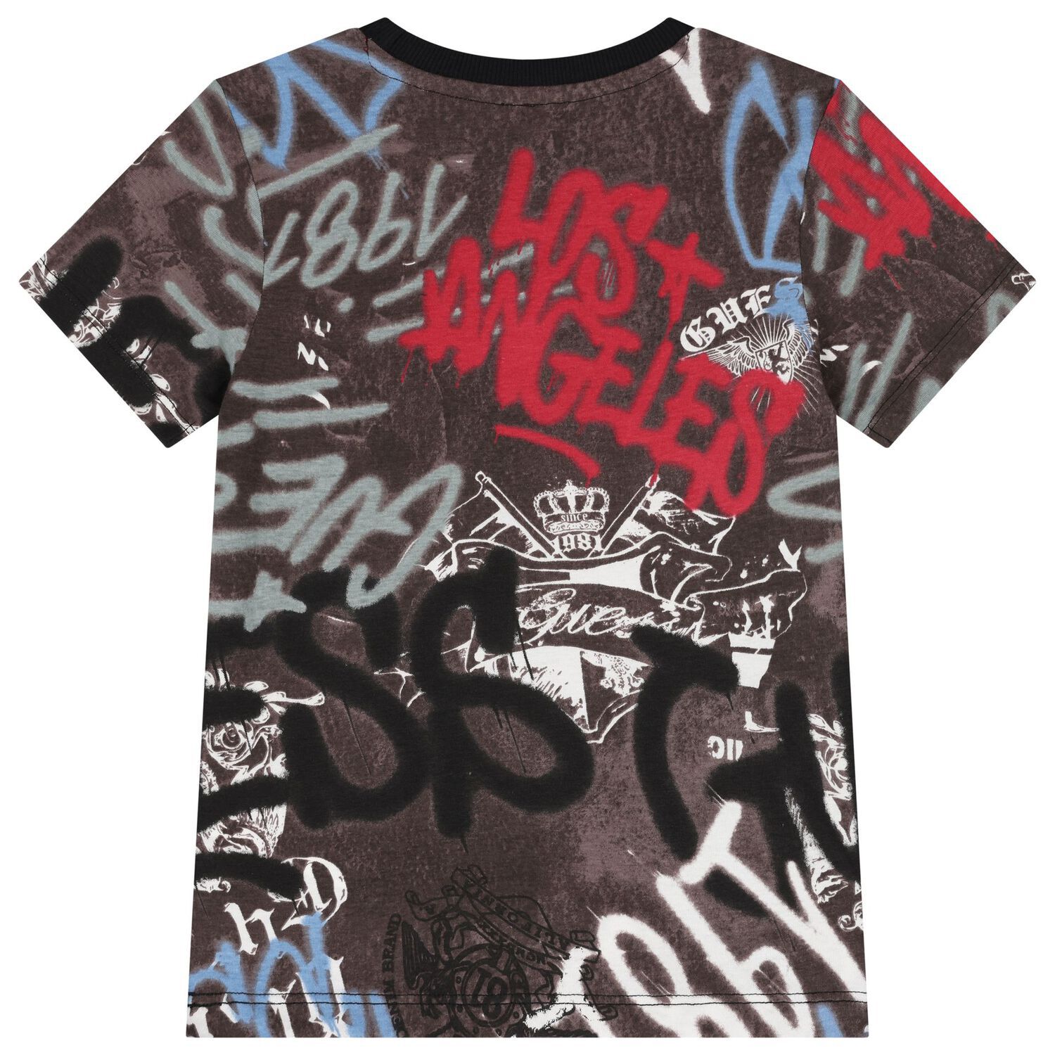 Boys Multi-Coloured Logo T-Shirt, 1, hi-res image number null