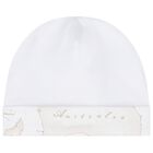 طقم هدية مدس  بطبعة الخريطة باللون الأبيض و البيج, 1, hi-res