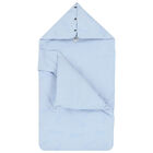 مدس بالشعار باللون الأزرق, 1, hi-res